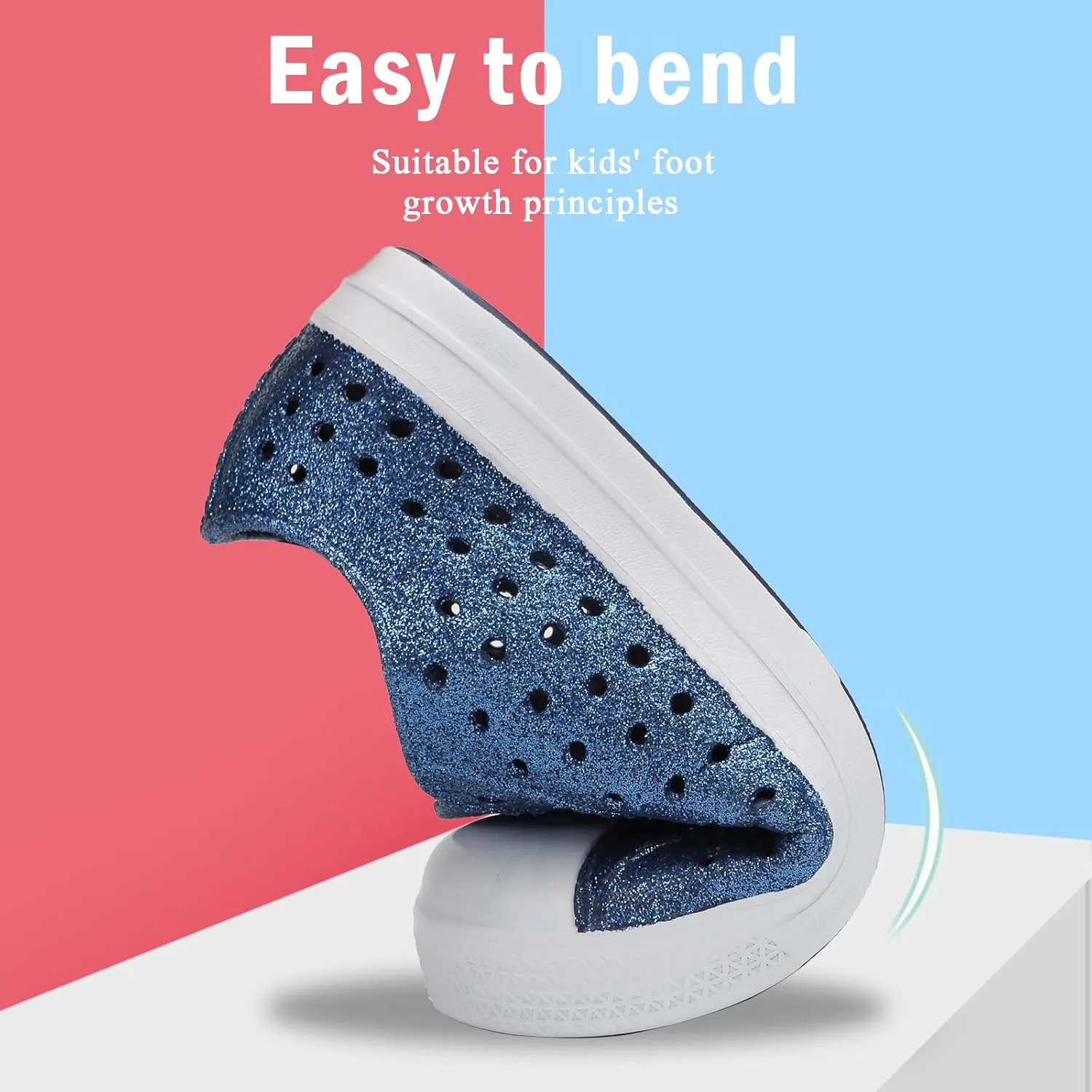 seannel Kids Water Shoes Slip-On Sneaker Lightweight Breathable Sandal Outdoor & Indoor