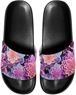 Semioury Van Gogh Summer Slippers Skull Butterfly Moroccan Tiles Travel Soft Comfy Thick Shoes Beach Sandal Bathroom Slipper