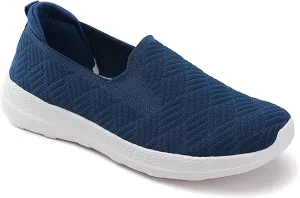 Semshedy Women's Nusing Flats Slip On Platform Walking Shoes Lightweight No Lace Sneakers