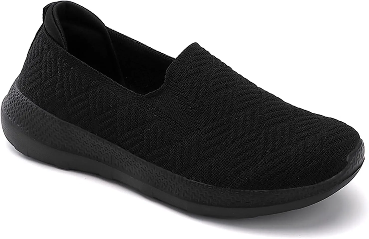Semshedy Women's Nusing Flats Slip On Platform Walking Shoes Lightweight No Lace Sneakers