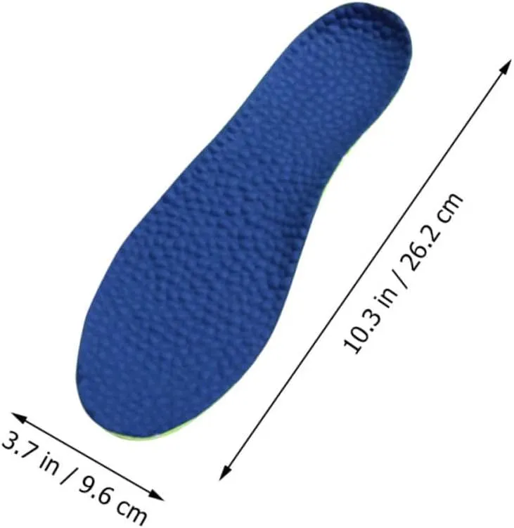 Shoe Inserts for Women Breathable Foaming Insoles Massage Foot Pads Long-Lasting TPU Mesh Material