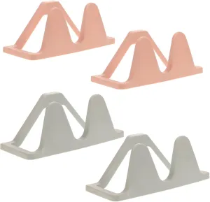 Shoes Organizer Piece Slipper Storage Rack Easy Stick Installation Pp Material