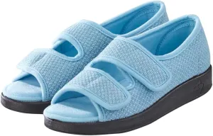 Silverts Diabetic Sandals for Women | Extra-Wide Non-Slip Comfortable Slippers for Elderly, Swelling, Sensitive Feet