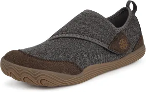 Sisttke Womens Mens Barefoot Slippers Wide Diabetic Shoes with Arch Support Orthopedic Adjustable Walking Slipper Arthritis Edema Swollen House Shoes Indoor Outdoor