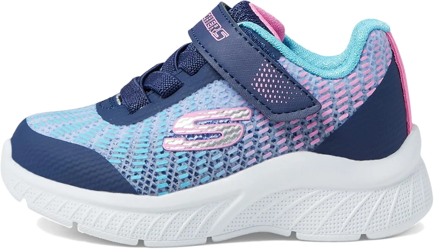 Skechers Girls' Microspec Plus Disco Dreami Sneaker
