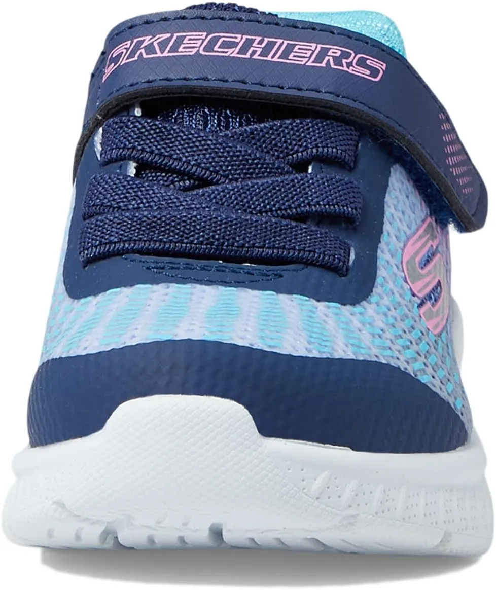 Skechers Girls' Microspec Plus Disco Dreami Sneaker