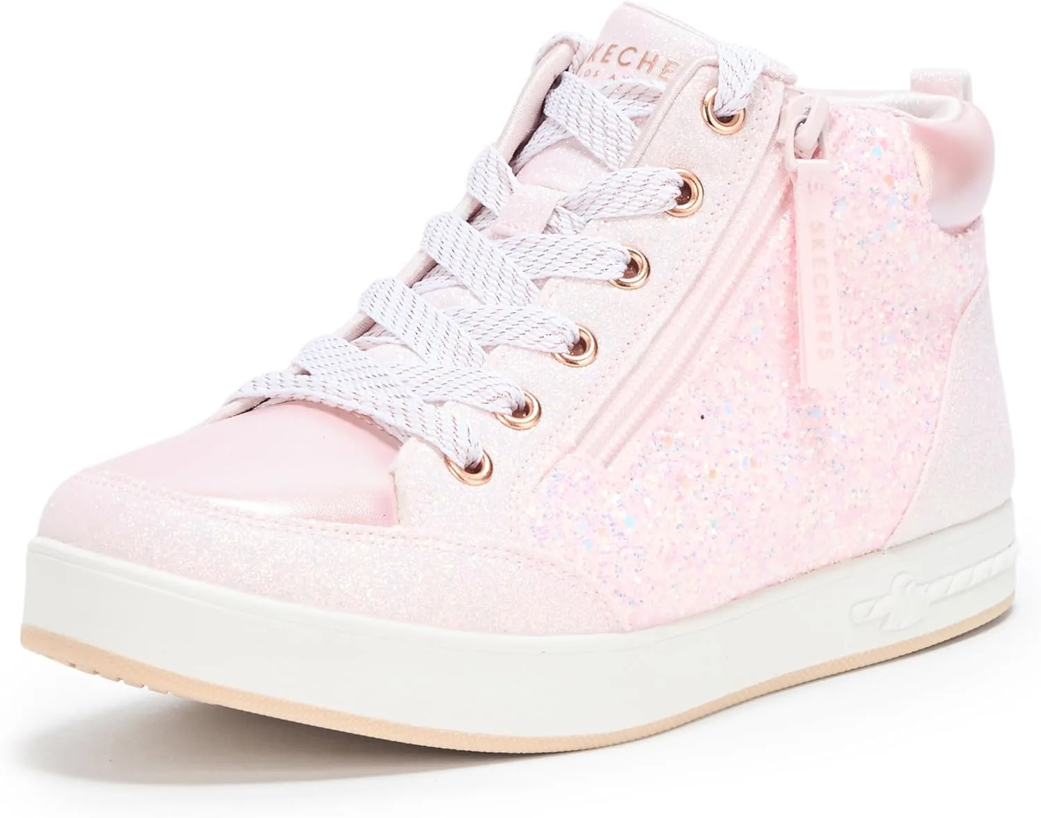 Skechers Girl's Standouts 2.0-Luxe Shimmer Sneaker