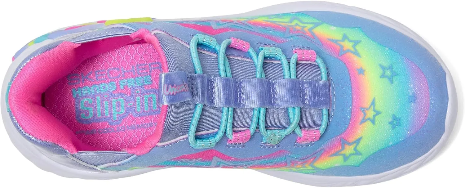 Skechers Girl's Unicorn Dreams-Starry Lite Sneaker