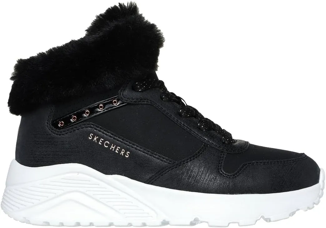 Skechers Girl's Uno Lite-Comfurt Collar Sneaker