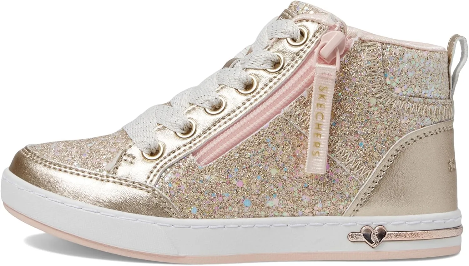 Skechers Unisex-Child Shoutouts 2.0-Glitter Queen Sneaker