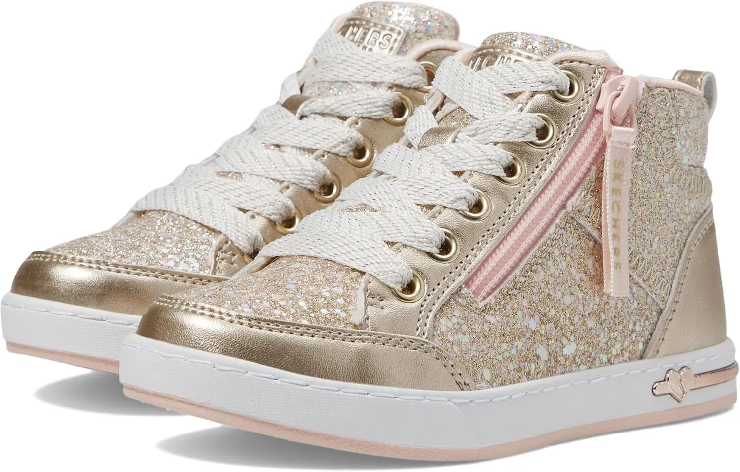 Skechers Unisex-Child Shoutouts 2.0-Glitter Queen Sneaker
