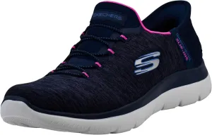 Skechers Women's Summits Hands-Free Slip-Ins – Memory Foam Insole, Heel Pillow, Vegan Materials Sneakers