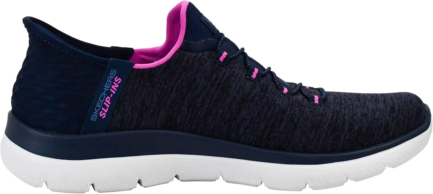 Skechers Women's Summits Hands-Free Slip-Ins – Memory Foam Insole, Heel Pillow, Vegan Materials Sneakers
