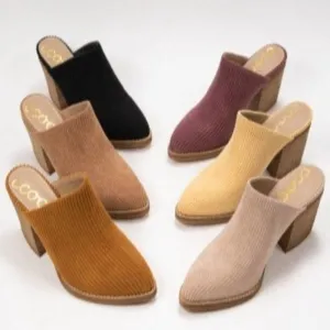 Slip on Heel-Plum