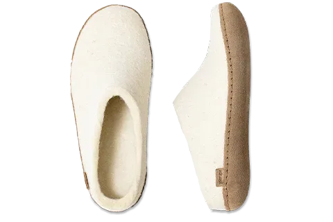 Slip-On w/ Leather Sole