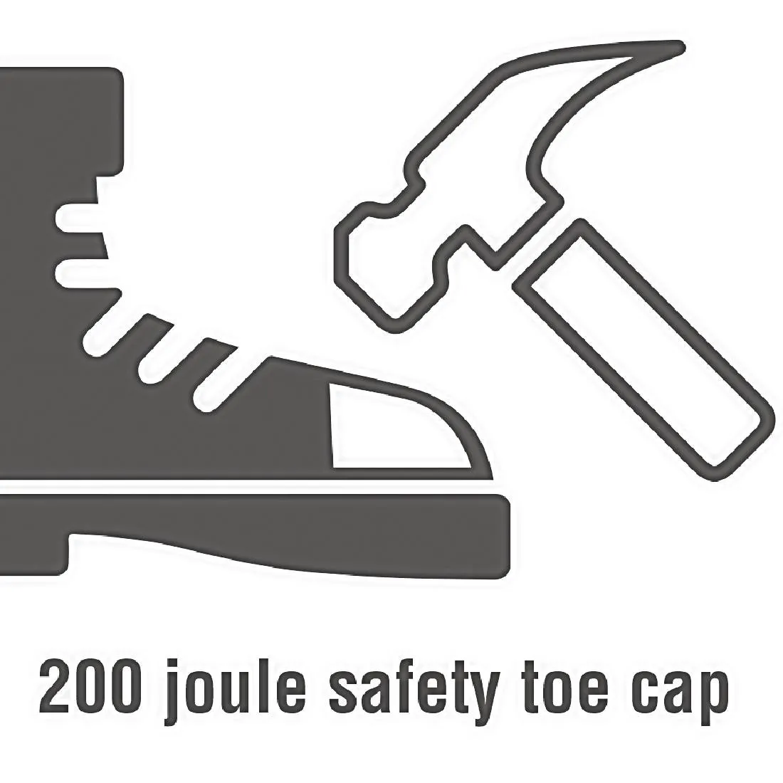 Slipbuster Safety Lace Up Black 44