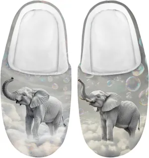Slipper for Girls Kids Size 9-15 Boys Winter Warm Fuzzy Home Slipper Bedroom Cotton Slipper