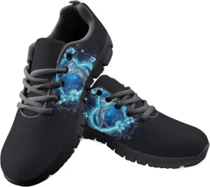 Sneakers Walking Lace-Up Comfortable Sneakers Workout Sport Work Casual Tennis Shoes
