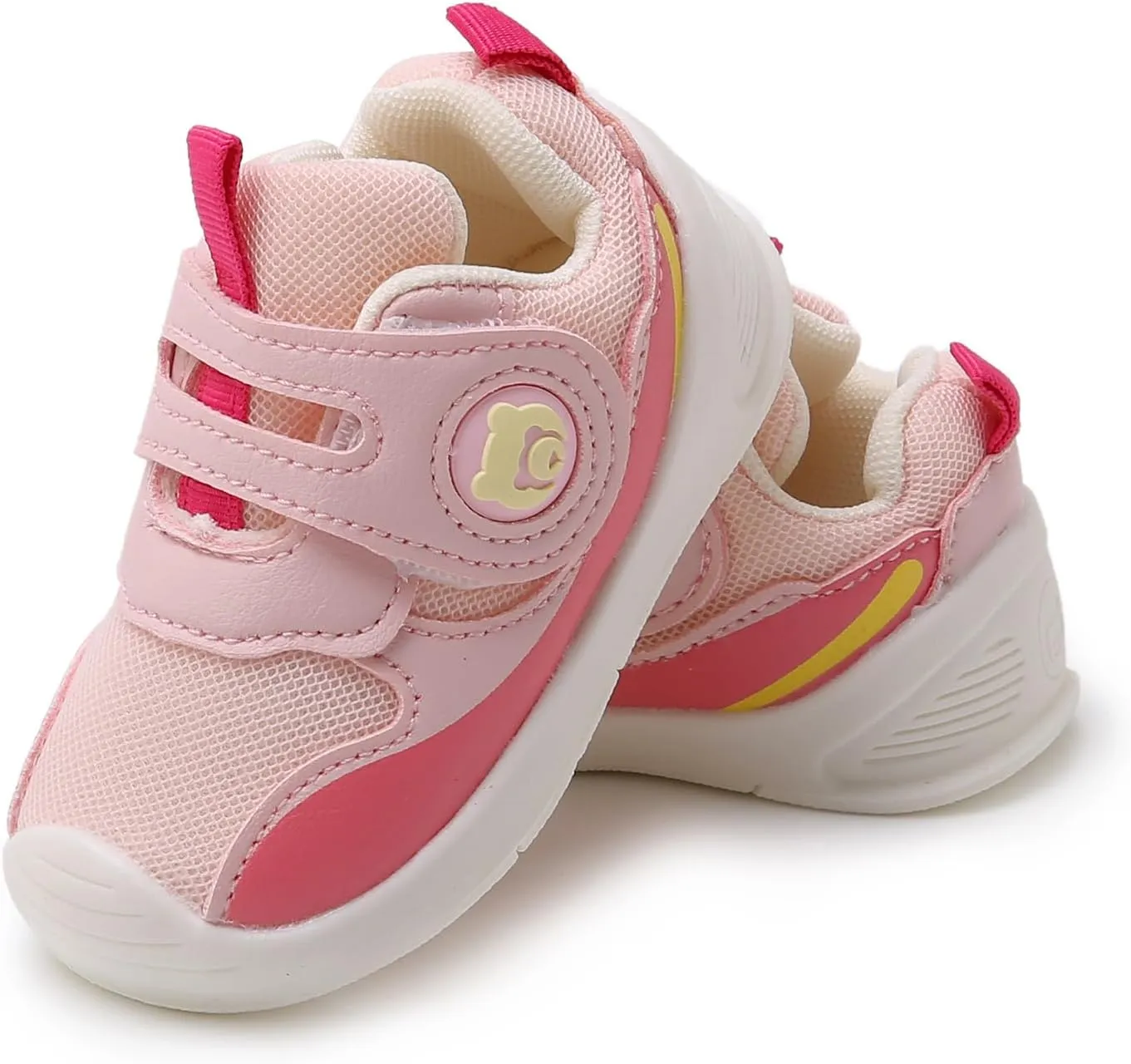 SOFMUO Baby Shoes Trainers Infant Girls Boys Breathable Outdoor Sneakers Toddler First Walkers Little Kids Tennis Walking Shoe 1-4 Years