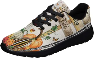 Sonzj-II Happy Thanksgiving Day Shoes for Men Women Lightweight Tennis Running Walking Sneakers
