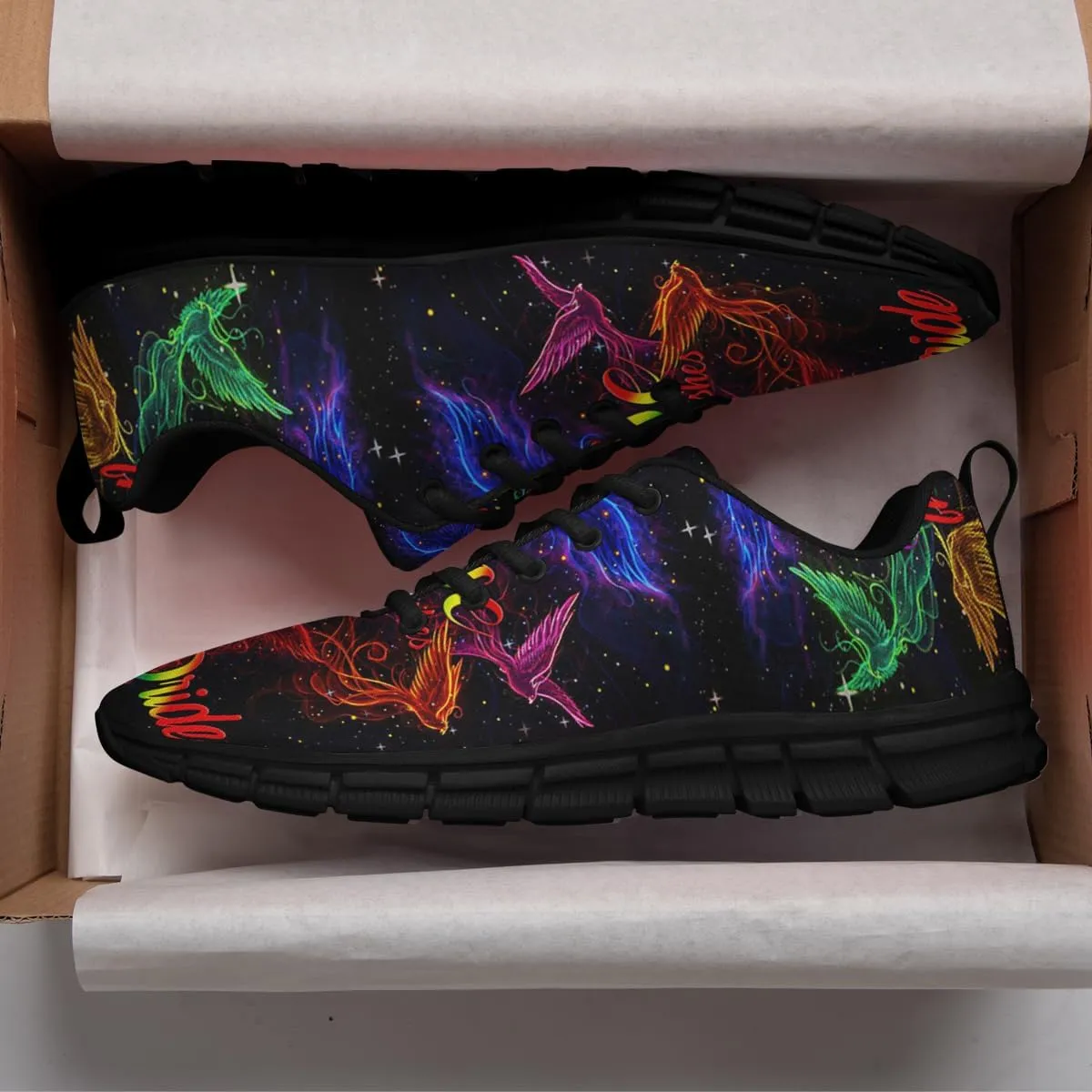 Sonzj-II Pride LGBT Running Jogging Shoes Women's Men's Lightweight Sneakers