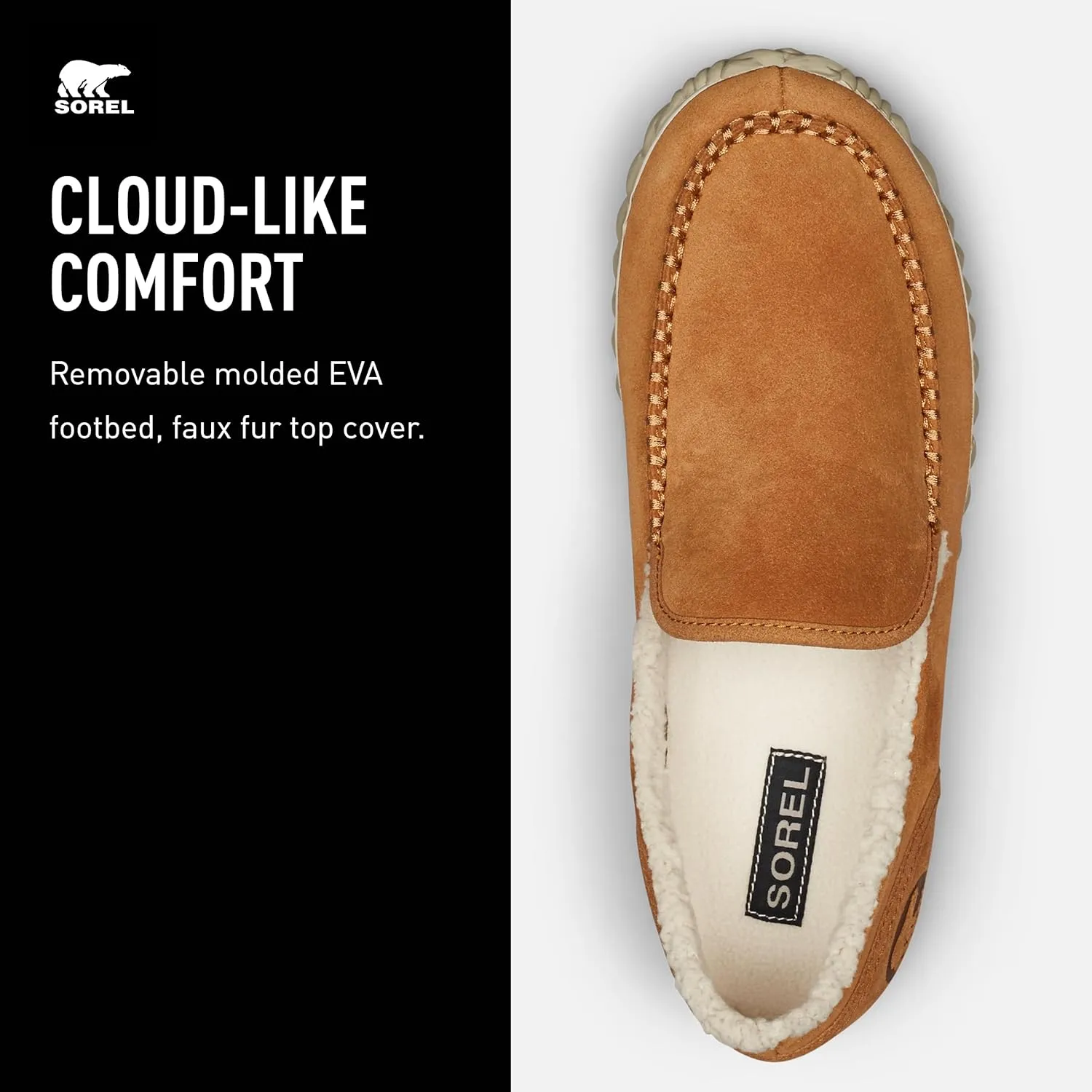 SOREL Men's Dude Moc Slipper