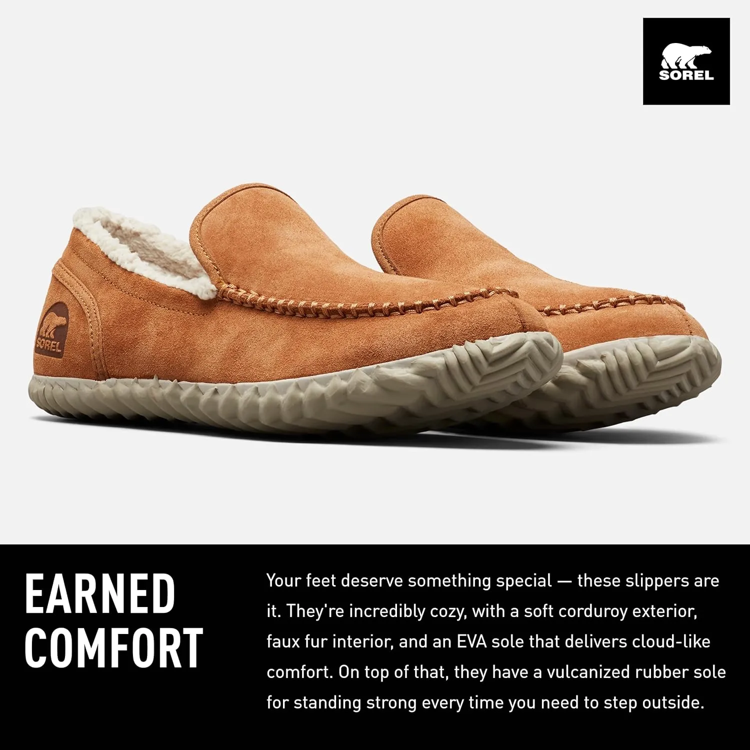 SOREL Men's Dude Moc Slipper