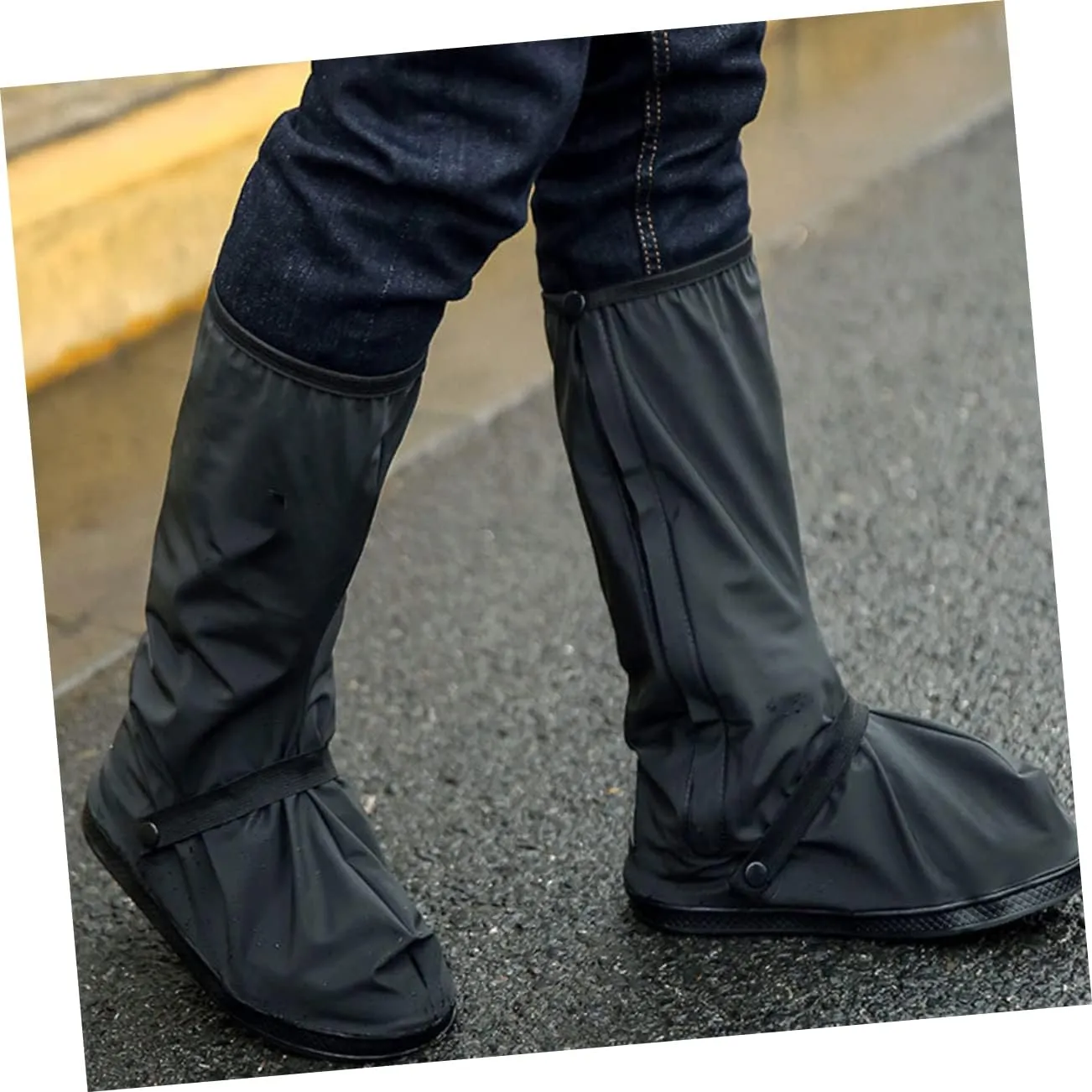 Sosoport Anti-Slip Shoe Cover Dirt Bike Cover for Scooter Accessories Cycle Waterproof Outdoor Rainproof