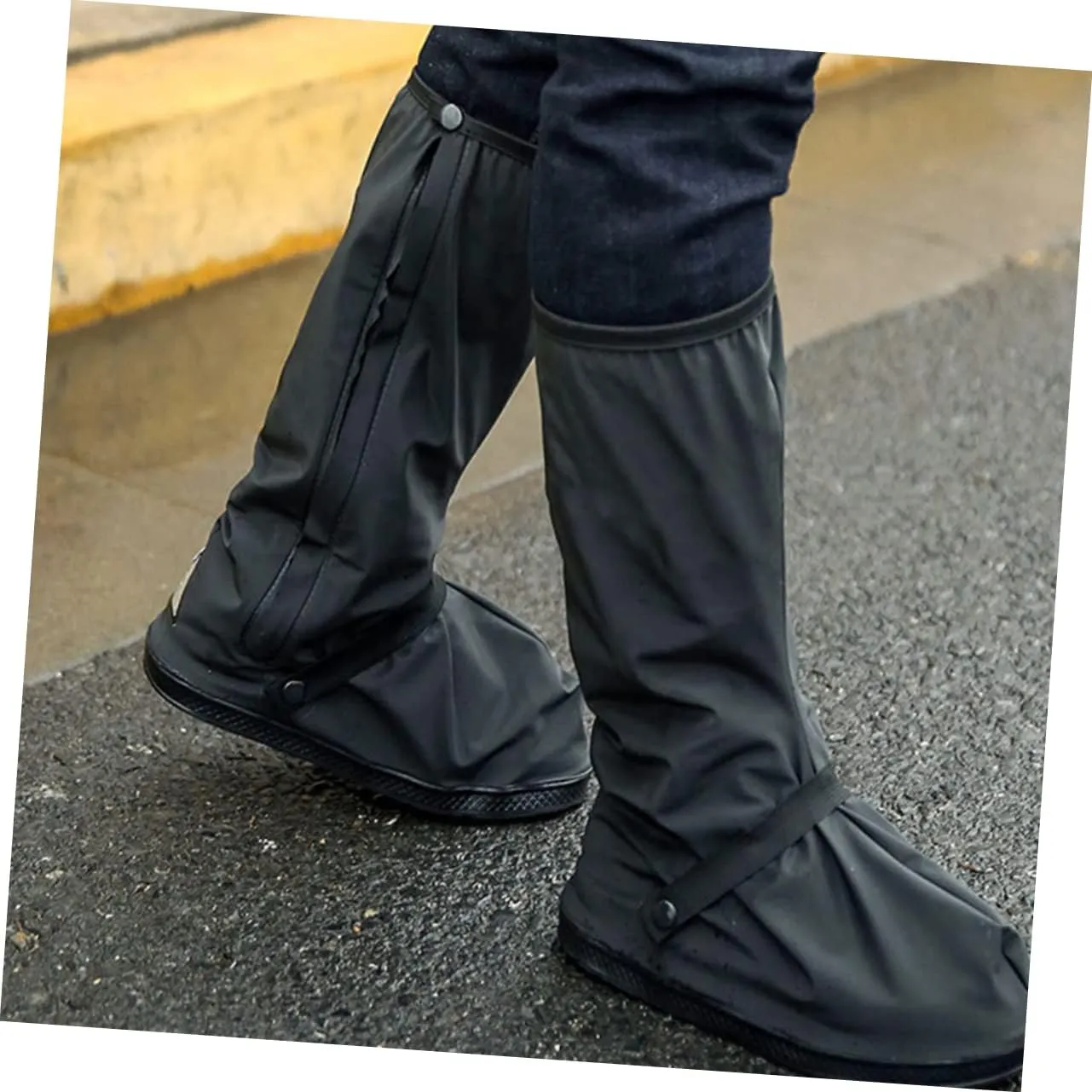 Sosoport Anti-Slip Shoe Cover Dirt Bike Cover for Scooter Accessories Cycle Waterproof Outdoor Rainproof