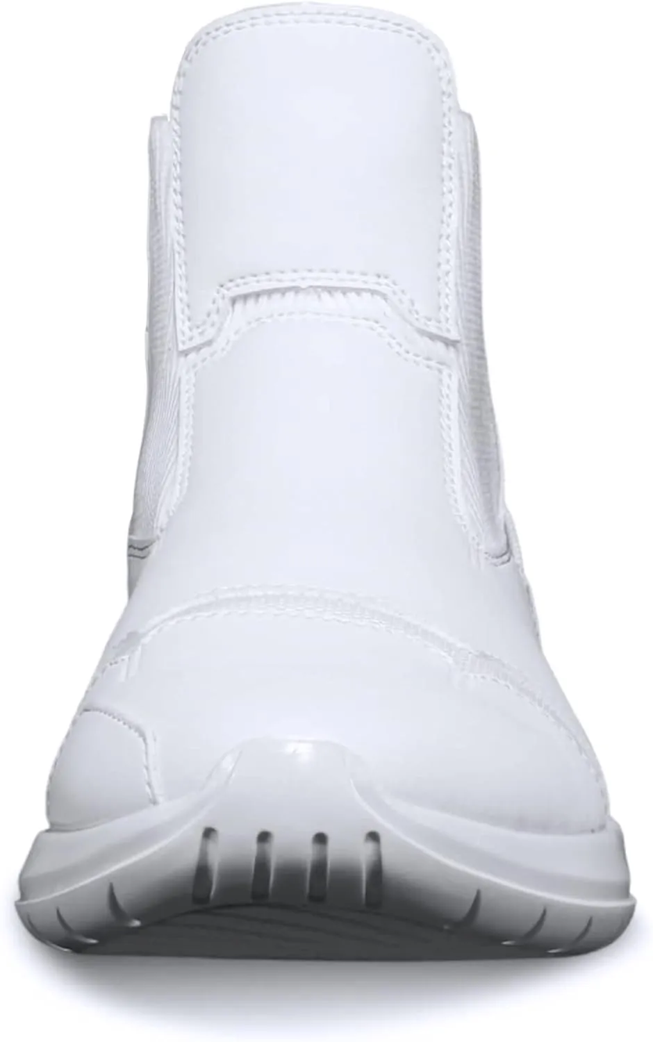 Soulsfeng Fashion High Top Sneakers Reflective Shoes Leather Splicing Lightweight Non Slip Walking Shoes