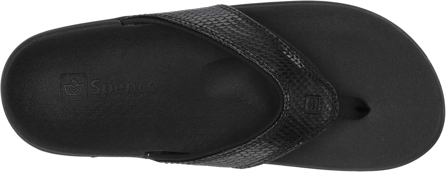 Spenco Women's Yumi 2 Snake Sandal Flip-Flop