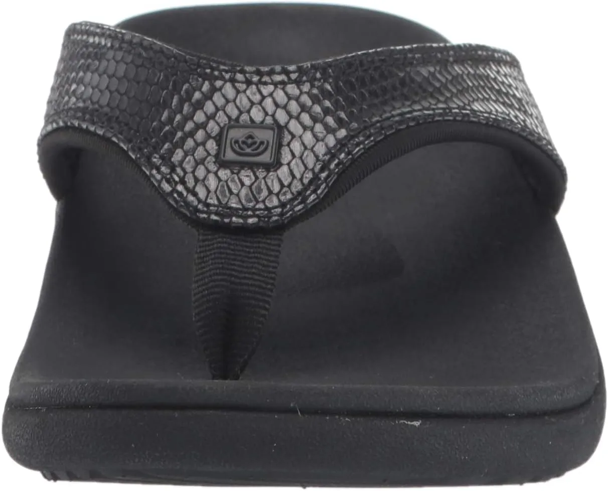 Spenco Women's Yumi 2 Snake Sandal Flip-Flop