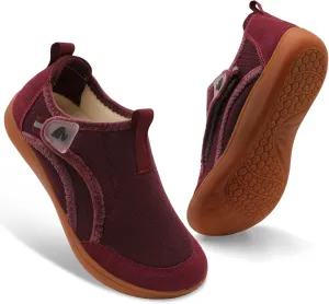 Spesoul Womens Slippers Adjustable Wide Diabetic Shoes Swollen Edema House Slipper Indoor Outdoor Slippers Barefoot House Shoes Cozy Walking Shoe for Bedroom Office Travel