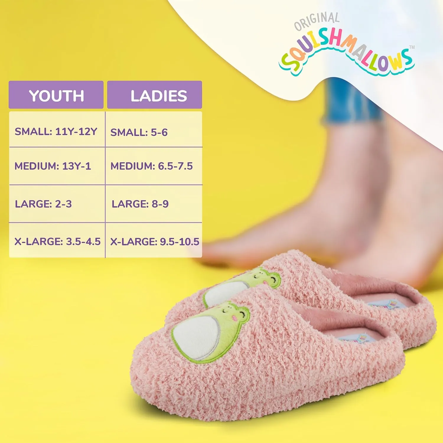 Squishmallows Kids Slippers and Womens Slippers Gifts for Women Extra Cozy Fuzzy House Slippers Slip On