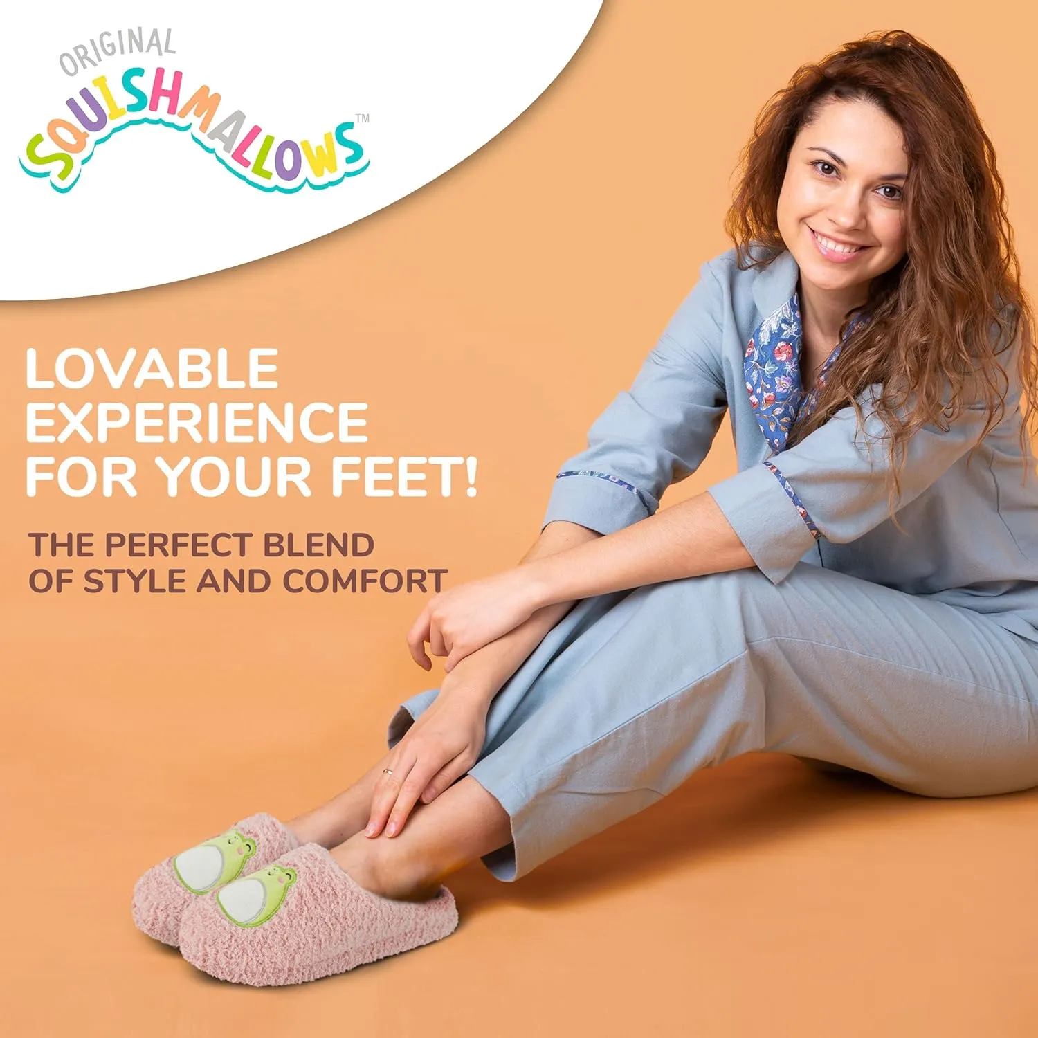 Squishmallows Kids Slippers and Womens Slippers Gifts for Women Extra Cozy Fuzzy House Slippers Slip On