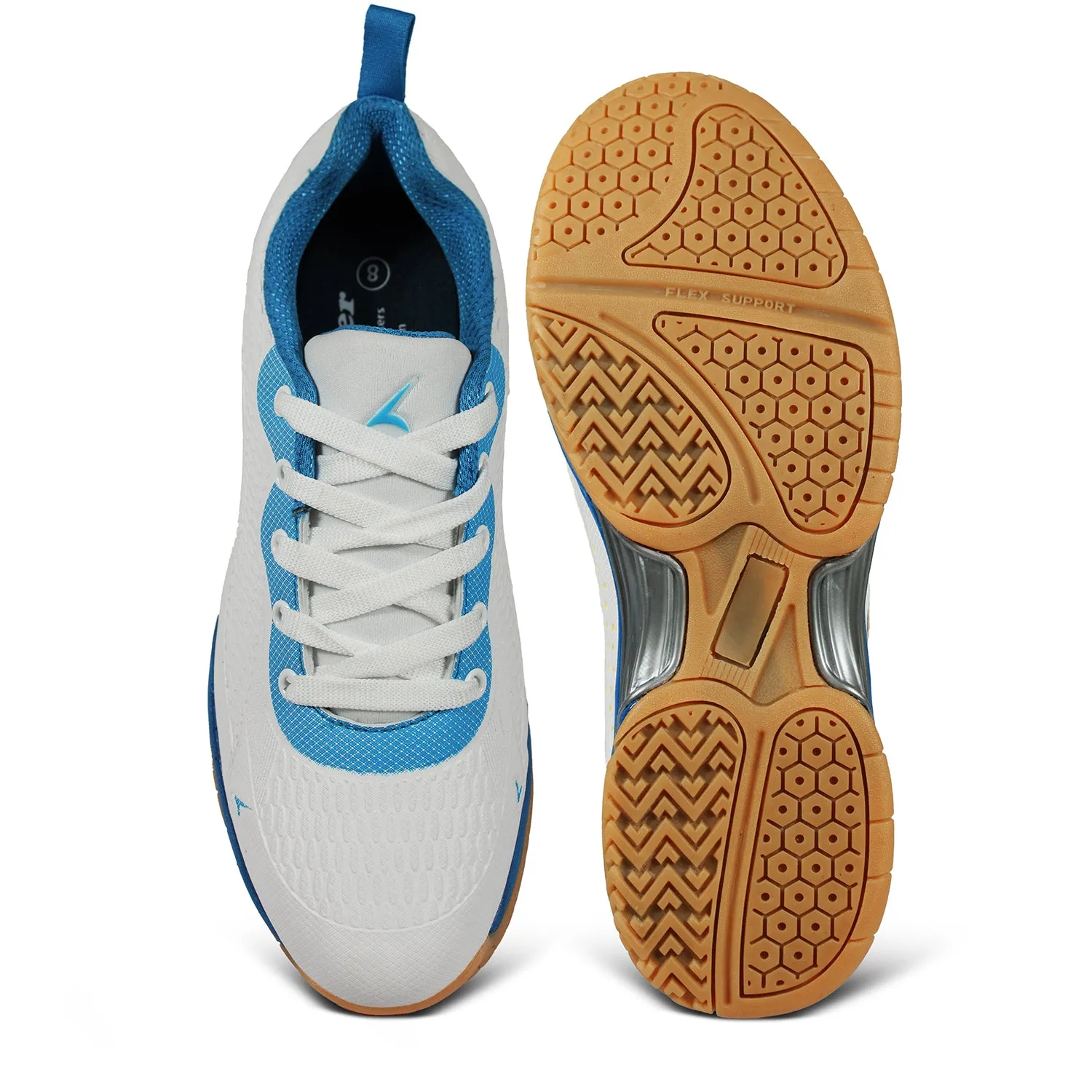 Strike 1912 Lightweight Comfortable Tennis Badminton Sports Shoe For Men's