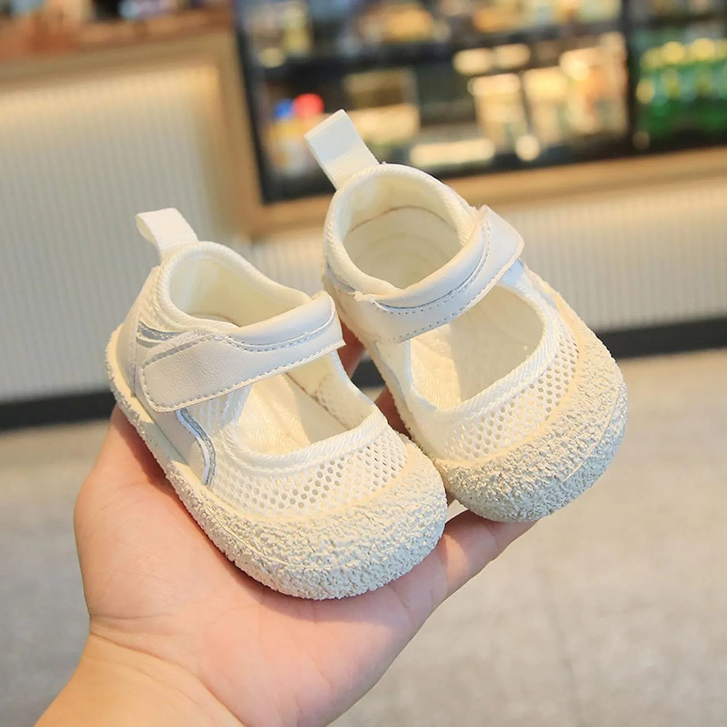 Summer New Mesh Breathable Non Slip Children's Casual Sports Shoes Girls Tennis Shoes Size 5
