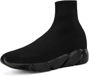 SUNROLAN Fashion Lightweight Sock Sneakers for Women Athletic Running Shoes Breathable Walking Shoes