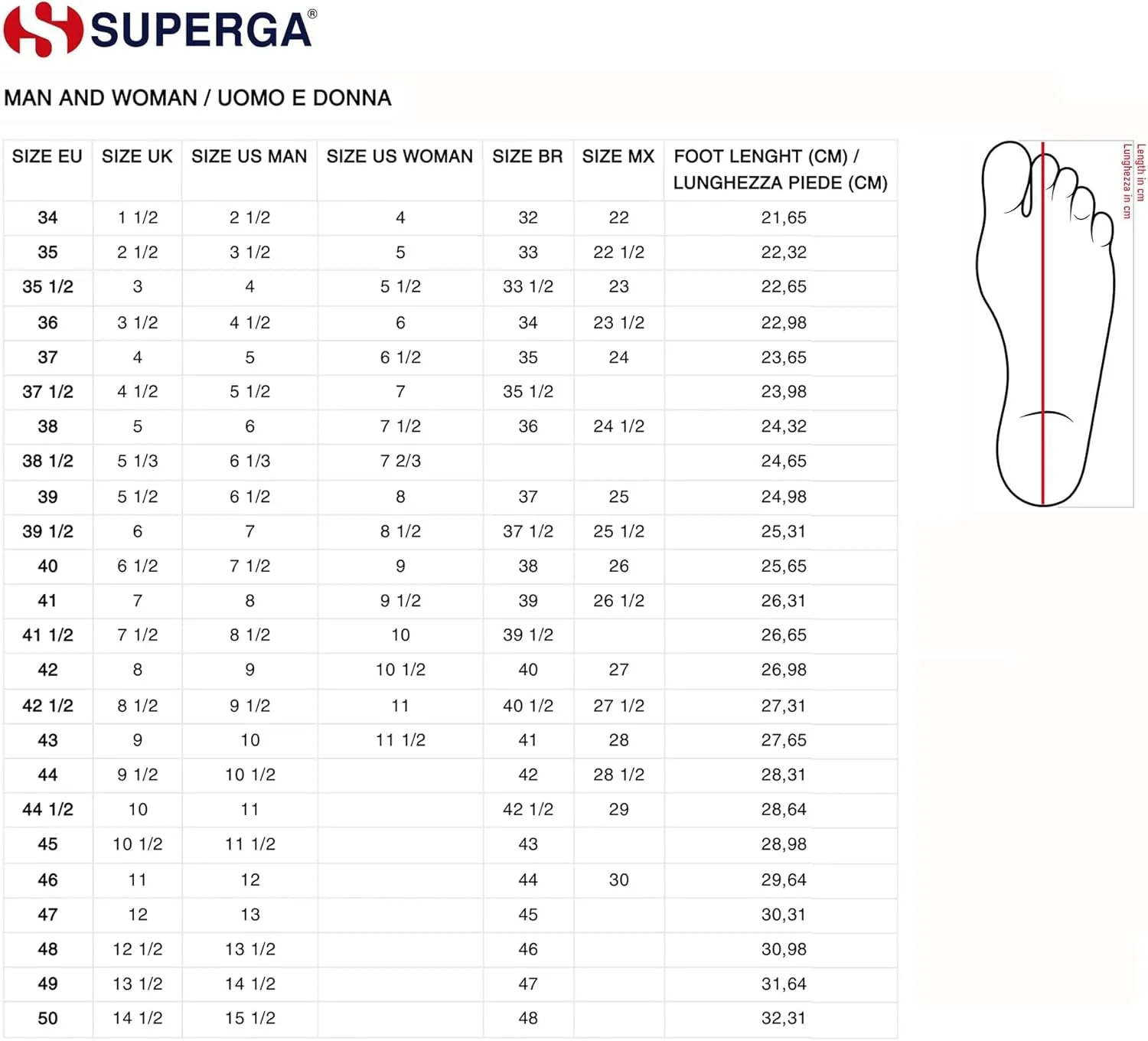 Superga Women's 3051 Alpina Apex Hiking Shoe