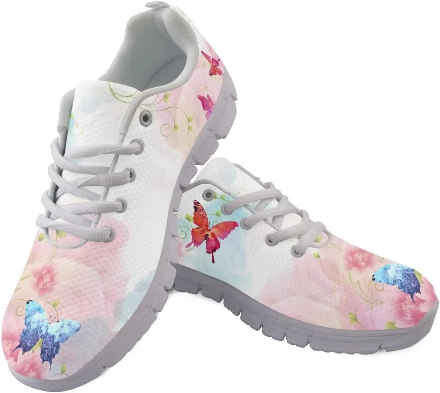 SYtrade Women's Fashion Sneaker Sport Non Slip Walking Shoes White Sole