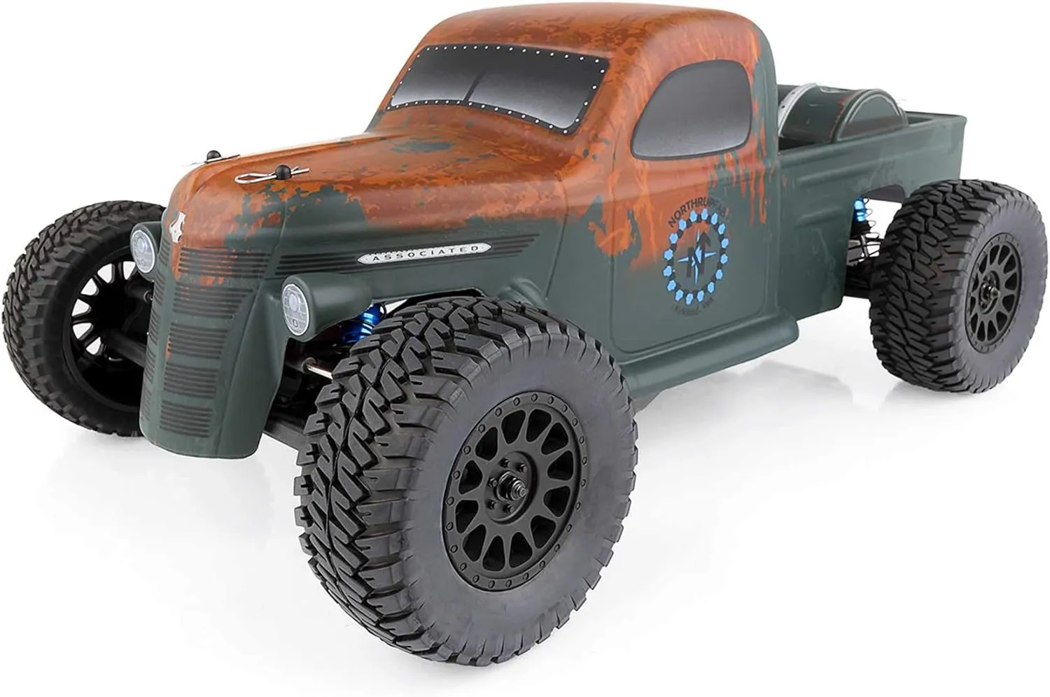 Team Associated 70019C Trophy Rat Short Course Truck, Brushless, Ready to Run, 1/10 Scale, 2WD, with LiPo Battery & Charger Combo