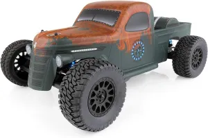 Team Associated 70019C Trophy Rat Short Course Truck, Brushless, Ready to Run, 1/10 Scale, 2WD, with LiPo Battery & Charger Combo