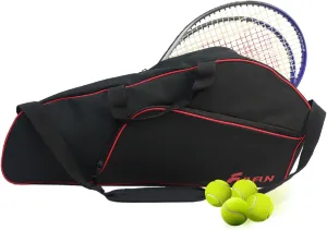 Tennis Bag with Shoe Compartment,Lightweight Badminton Bag, Design for Men, Women Navy