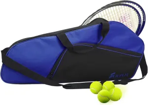 Tennis Bag with Shoe Compartment,Lightweight Badminton Bag, Design for Men, Women Navy
