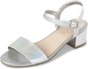 The Children's Place Girl's Open Toe Low Heel Sandals Slipper