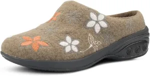 Therafit Angela Women's Arch Support Wool Clog Slip-On, Slipper - comfort, protection and relief from arch pain, heel pain, plantar fasciitis, pronation and other foot pain symptoms