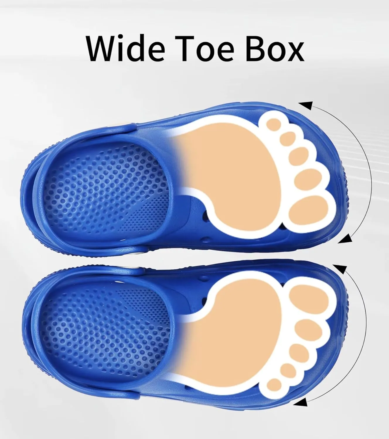 Toddler Kids Clogs for Boys Girls Comfortable Slip on Sandals Beach Pool Slipper