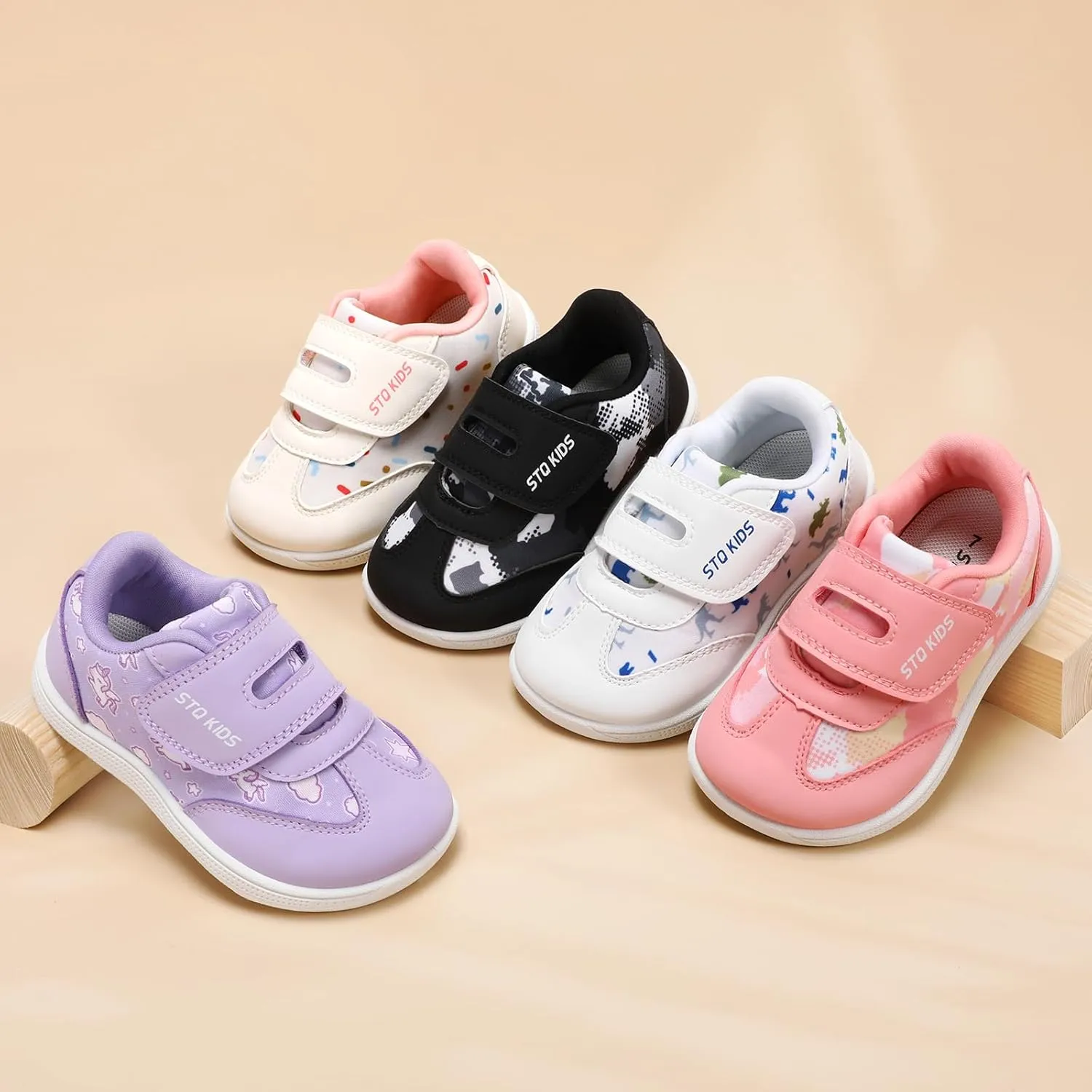 Toddler Wide Toe Box Shoes: Boys Barefoot Shoe Girl Sneakers Little Kids Tennis Non-Slip Zero Drop First Walking Breathable Running Athletic School Gym Sneaker