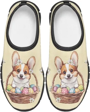 TODIYADDU Girls Easter Shoes Kids Lightweight Mesh Sneakers Casual Athletic Sneaker