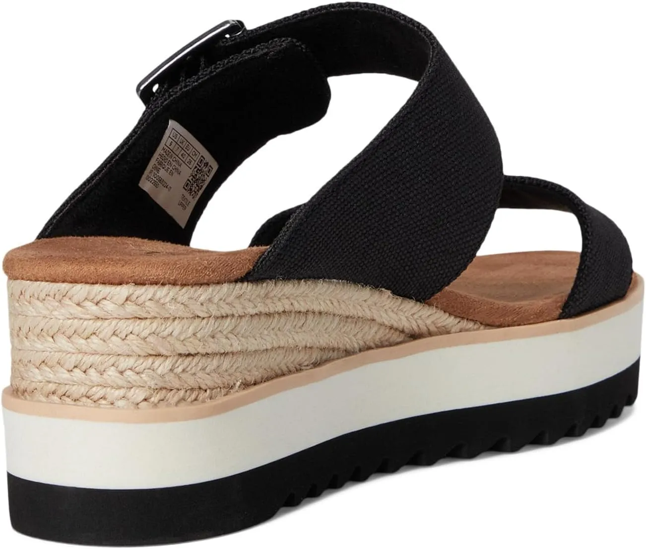 TOMS Women's Diana Mule Bukle Wedge Sandal